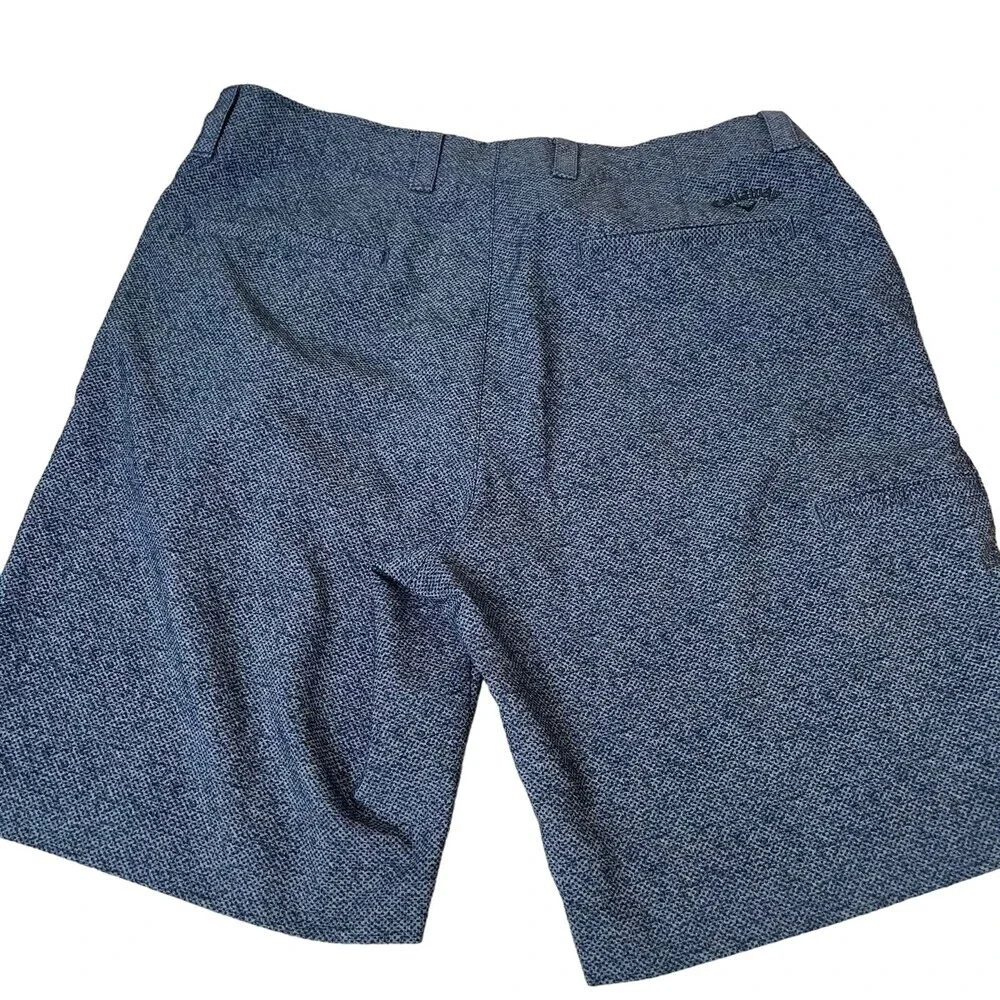 Callaway Men's golf shorts black.gray cargo lightweight SZ 36